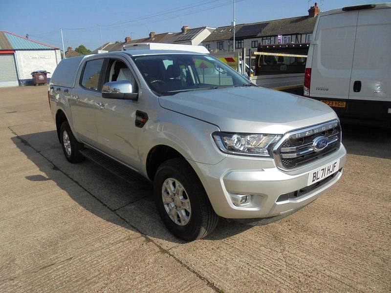 Silver Used 2021 Ford Ranger XLT Pickup | £15,995 (Good price) - Image 1/4