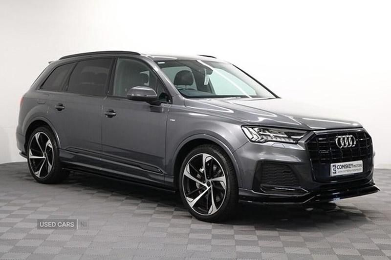 Grey Used 2023 Audi Q7 S-Line SUV | £47,495 (A bit pricey) - Image 1/1