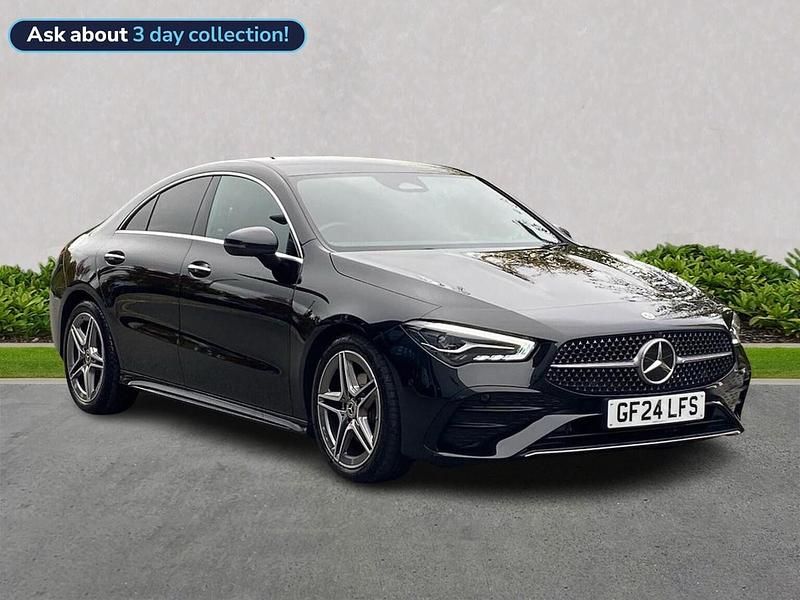 Black Used 2024 Mercedes CLA180 Executive Sedan | £27,899 (Fair price) - Image 1/4