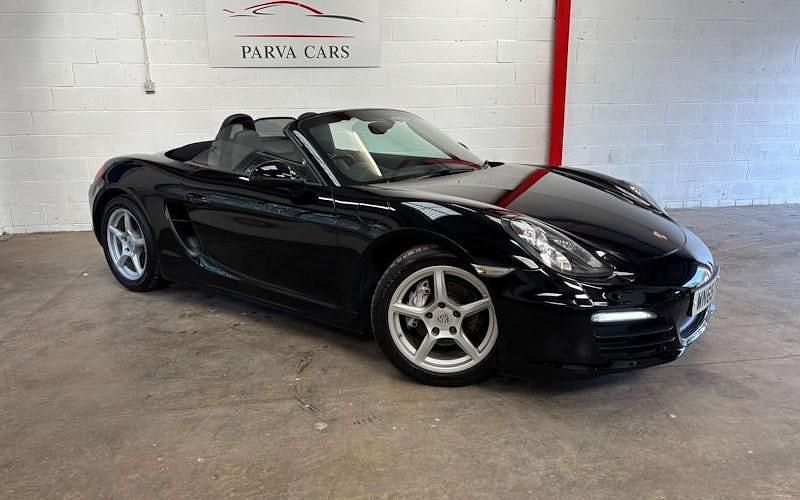 Used Porsche Boxster 265 HP (194 kW) 2015 Black Cabriolet
