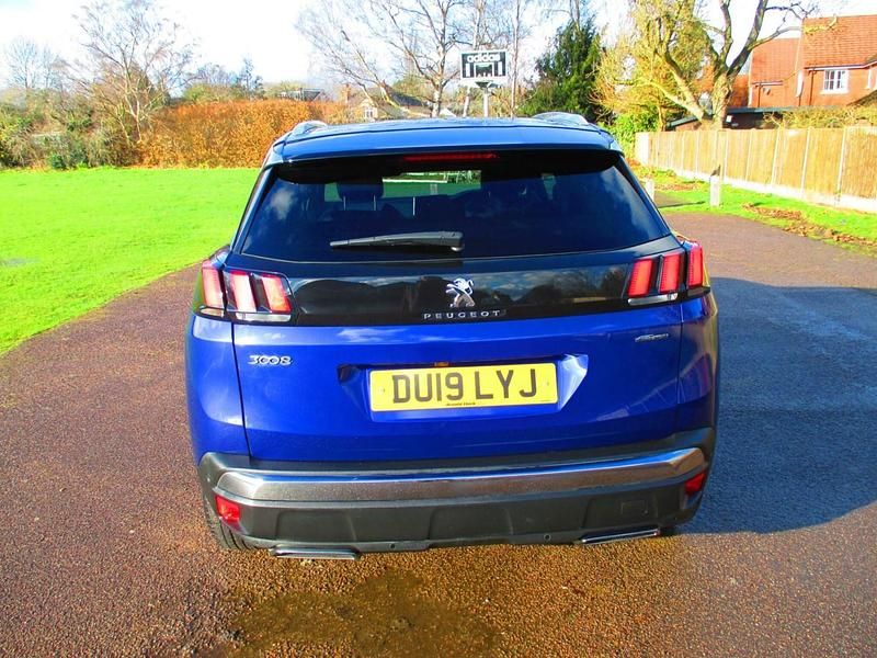 Used Peugeot 3008 GT-line 2019 Blue SUV
