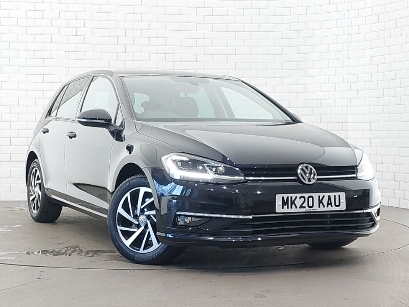 Black Used 2020 VW Golf VII Edition Hatchback | £18,498 (Fair price) - Image 1/4
