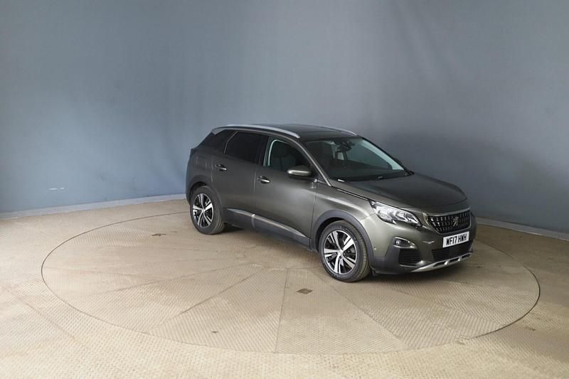 Grey Used 2017 Peugeot 3008 Allure Hatchback | £9,995 (Good price) - Image 1/4