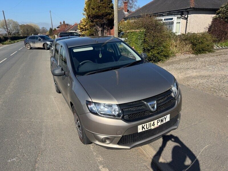 Beige Used 2014 Dacia Sandero Ambiance Hatchback | £2,995 (Good price) - Image 1/4