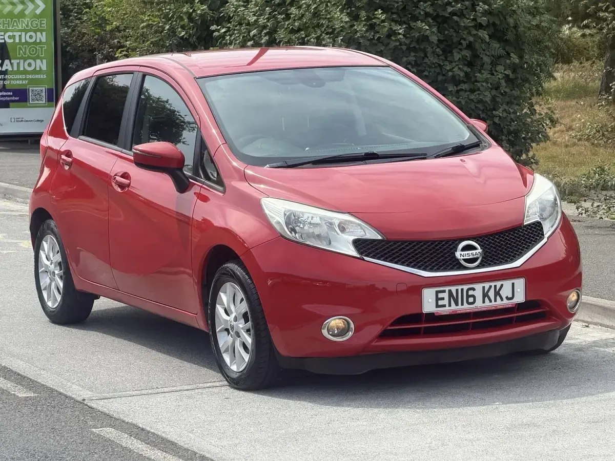 Used Nissan Note Acenta Premium 2016 Red Hatchback