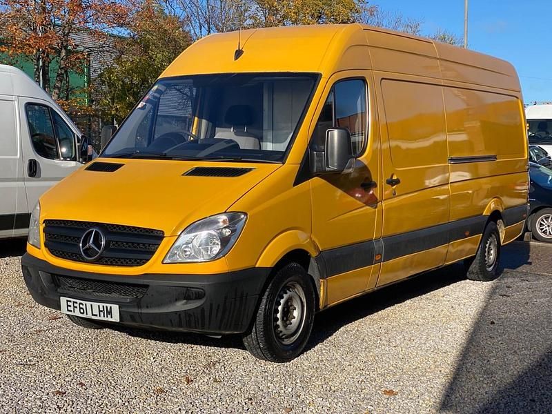 Used Mercedes Sprinter 2012 Yellow Van