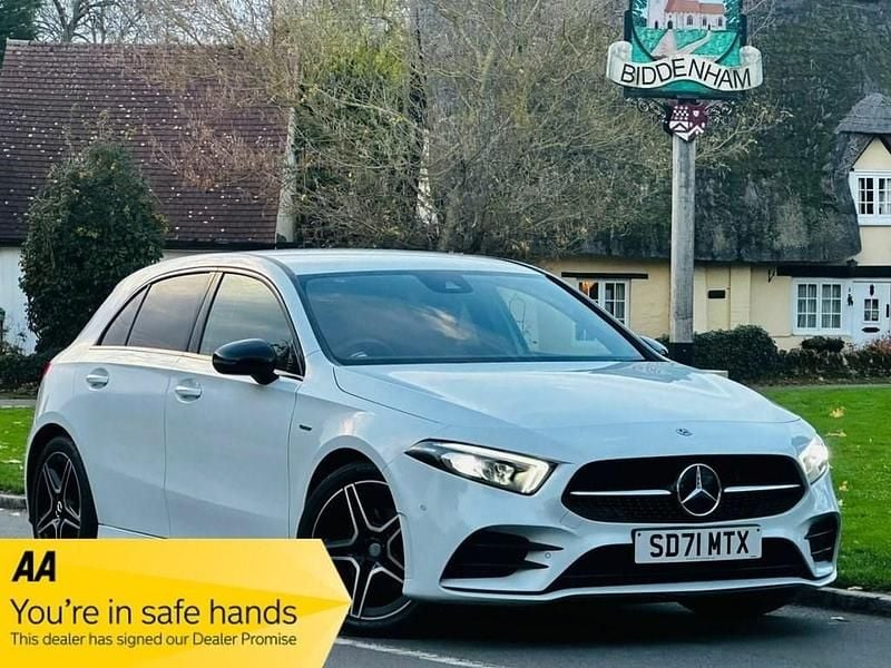 White Used 2021 Mercedes A180 Executive Hatchback | £17,990 (Fair price) - Image 1/3
