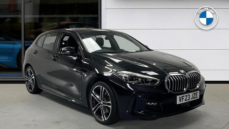 Black Used 2023 BMW 118 M Sport Hatchback | £18,950 (Good price) - Image 1/4