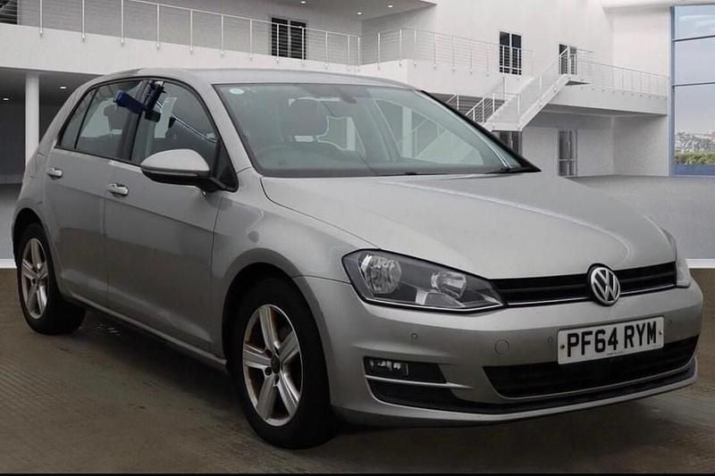 Silver Used 2015 VW Golf VII Match Hatchback | £6,390 (Good price) - Image 1/1