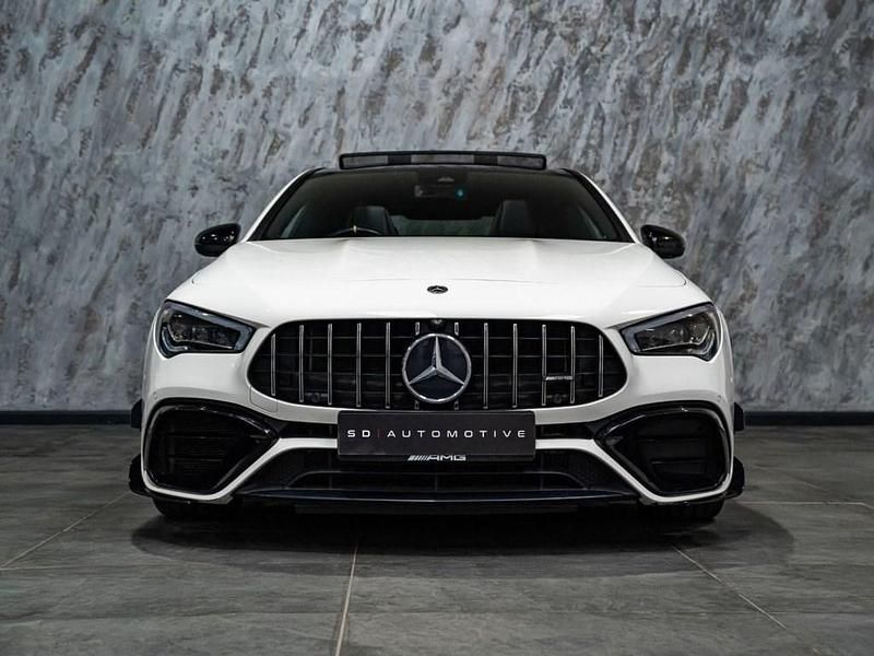 Used Mercedes CLA45 AMG AMG 421 HP (309 kW) 2022 White Coupe