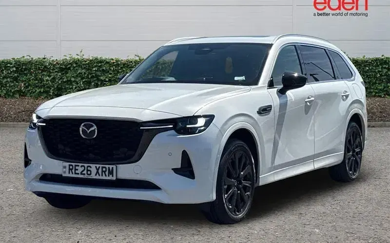 New Mazda CX-80 Homura-Line 328 HP (241 kW) 2026 White SUV