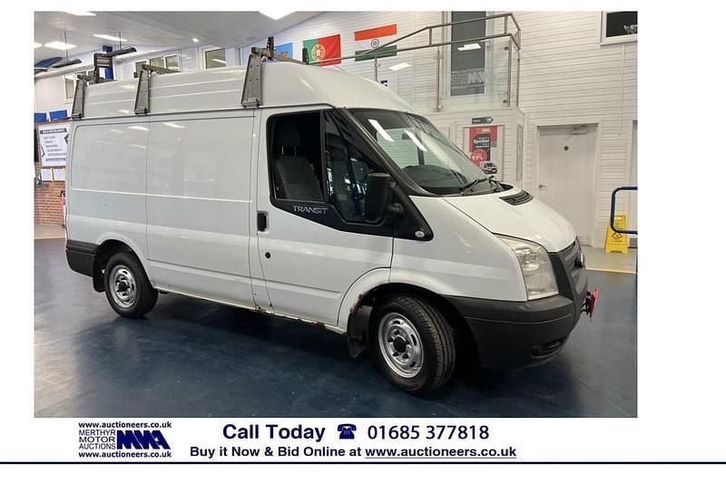 Used Ford Transit 100 HP (73 kW) 2013 White Van