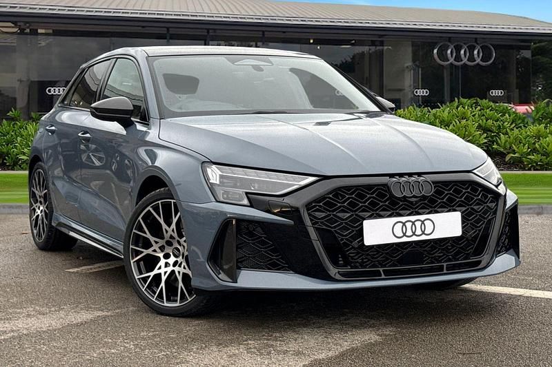Grey New 2025 Audi RS3 Comfort Sedan | £65,980 - Image 1/4
