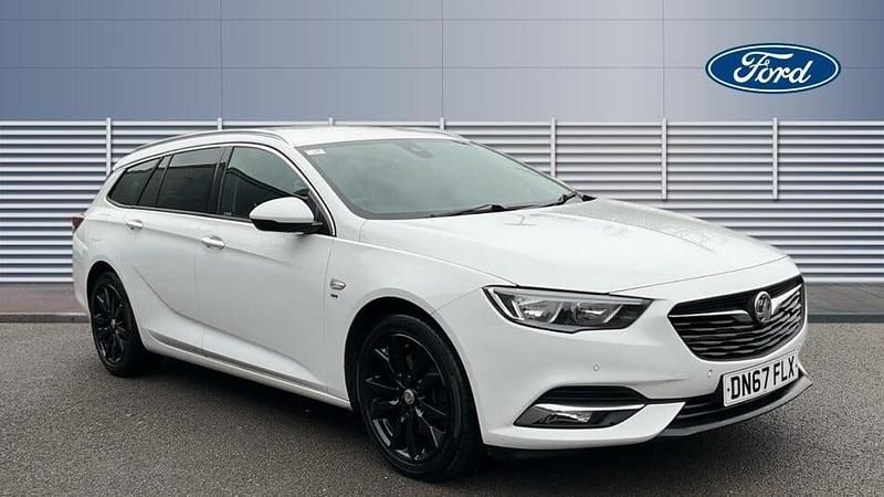 White Used 2017 Vauxhall Insignia SRi Estate | £8,745 (Good price) - Image 1/3