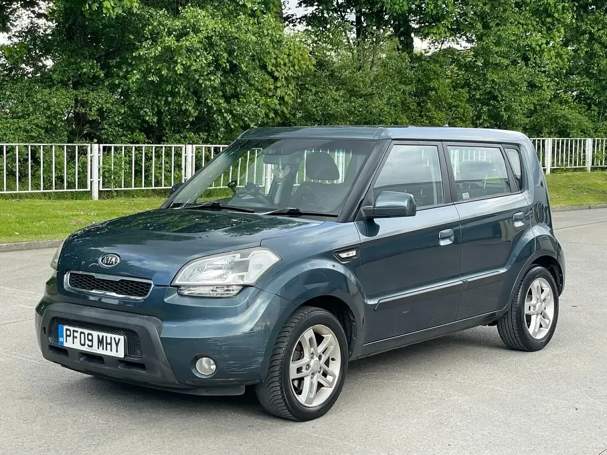 Used Kia Soul 126 HP (92 kW) 2009 Blue SUV