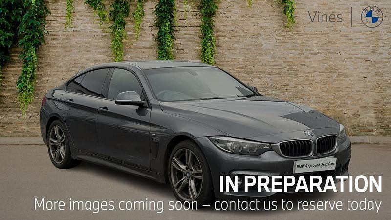 Grey Used 2018 BMW 420 Gran Coupé M Sport Coupe | £18,508 (Fair price) - Image 1/4