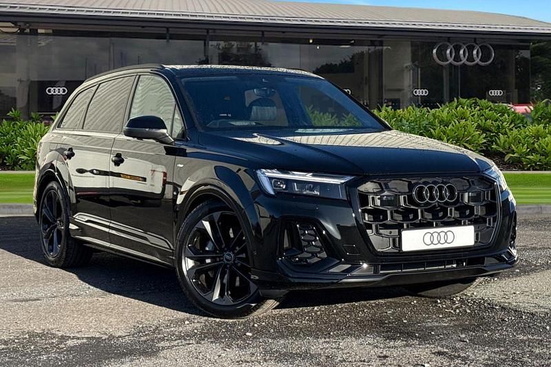 New Audi Q7 Black Edition 2025 Black SUV