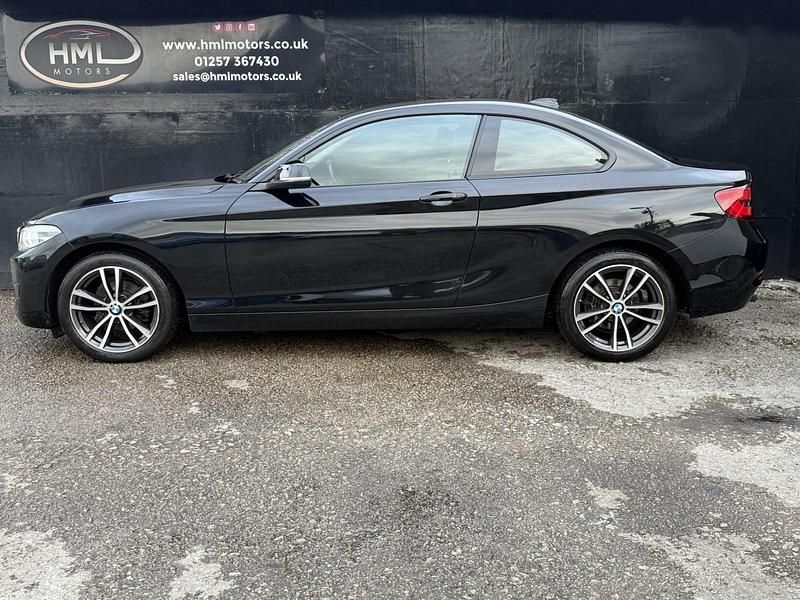 Used BMW 218 Sport Line 2018 Black Coupe