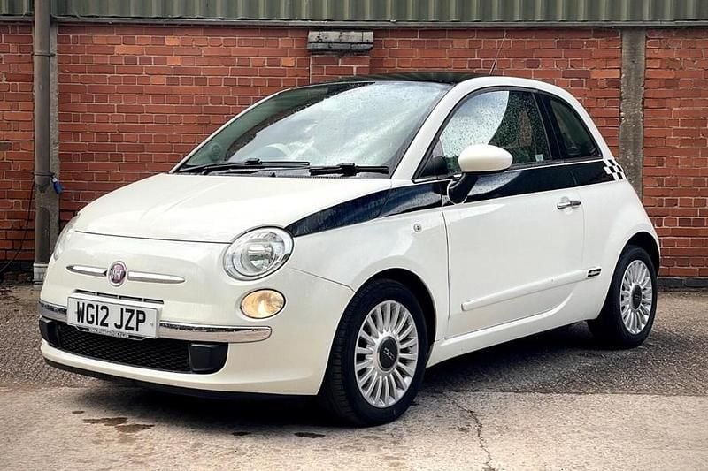 White Used 2012 Fiat 500 Lounge Hatchback | £3,295 (Good price) - Image 1/1