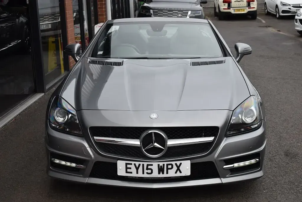 Used Mercedes SLK250 AMG 2015 Silver Cabriolet