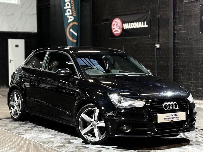 Used Audi A1 S-Line 122 HP (89 kW) 2014 Black Hatchback