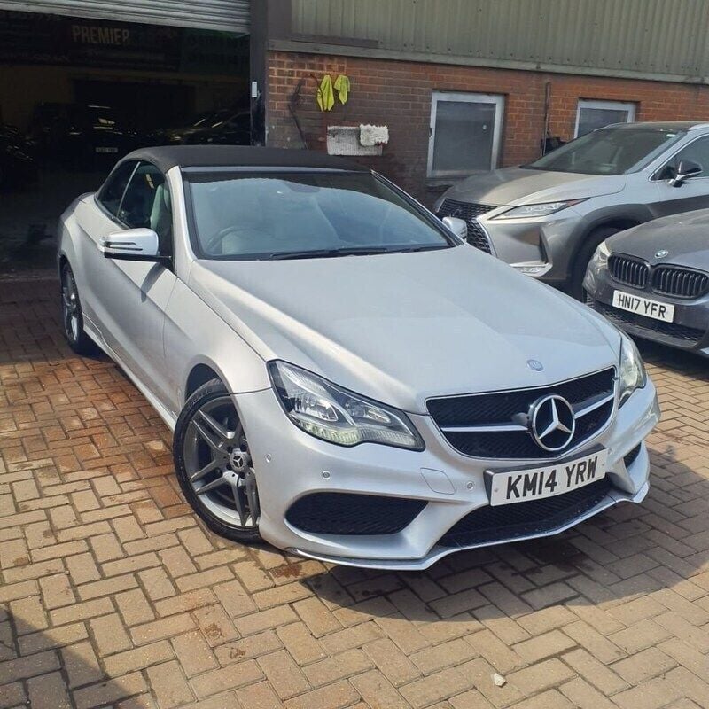 Silver Used 2014 Mercedes E350 AMG Cabriolet | £7,995 (Super price) - Image 1/4