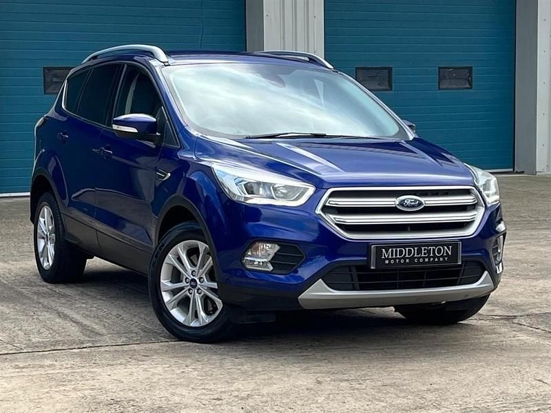 Blue Used 2017 Ford Kuga Titanium SUV | £8,795 (Good price) - Image 1/4