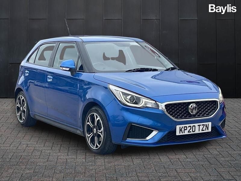 Blue Used 2020 MG MG3 Exclusive Hatchback | £7,749 (Fair price) - Image 1/3
