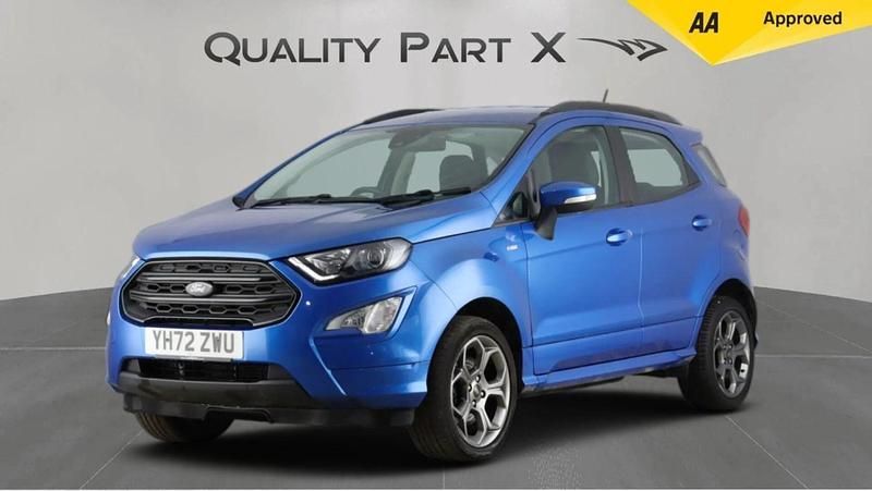 Used Ford Ecosport ST-Line 125 HP (91 kW) 2022 Blue SUV