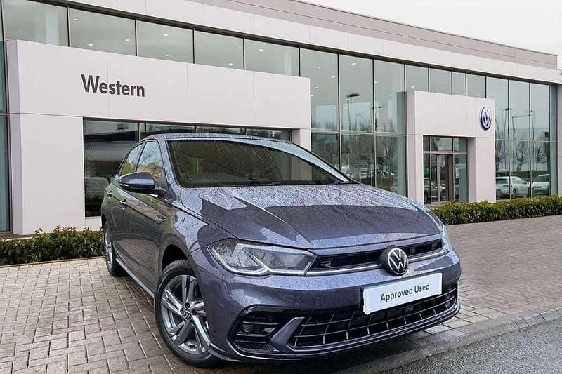 Grey Used 2025 VW Polo R-line Hatchback | £22,490 (Fair price) - Image 1/4