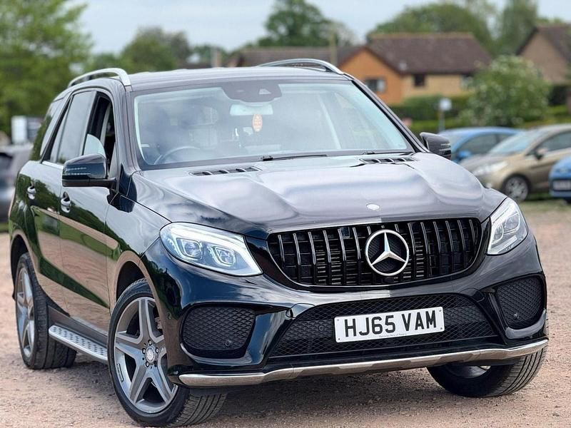 Black Used 2015 Mercedes GLE250 AMG line SUV | £15,490 (Fair price) - Image 1/4