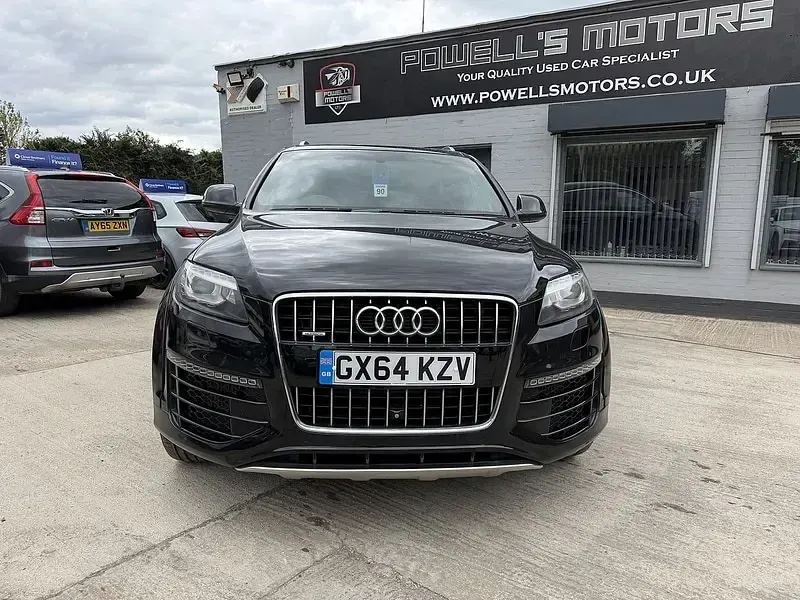 Used Audi Q7 S-Line 245 HP (180 kW) 2014 Black SUV
