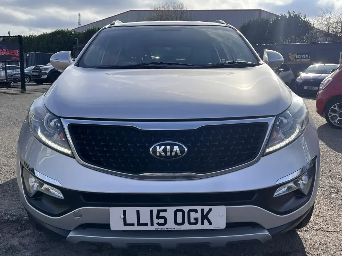 Used Kia Sportage 116 HP (85 kW) 2015 Silver SUV