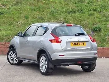 Gebraucht Nissan Juke Acenta 117 PS (86 kW) 2014 Silber SUV