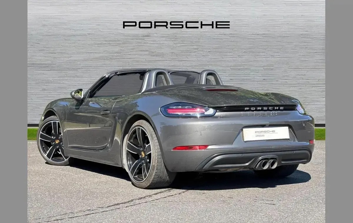 Used Porsche Boxster 296 HP (217 kW) 2020 Grey Cabriolet