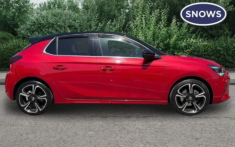 Used Vauxhall Corsa Ultimate 101 HP (74 kW) 2020 Red Hatchback