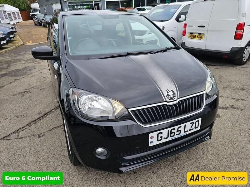 Used Skoda Citigo Elegance 75 HP (55 kW) 2015 Black Hatchback