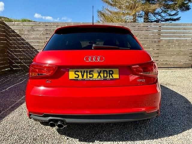 Used Audi A1 Sportback Sport 125 HP (91 kW) 2015 Red Hatchback
