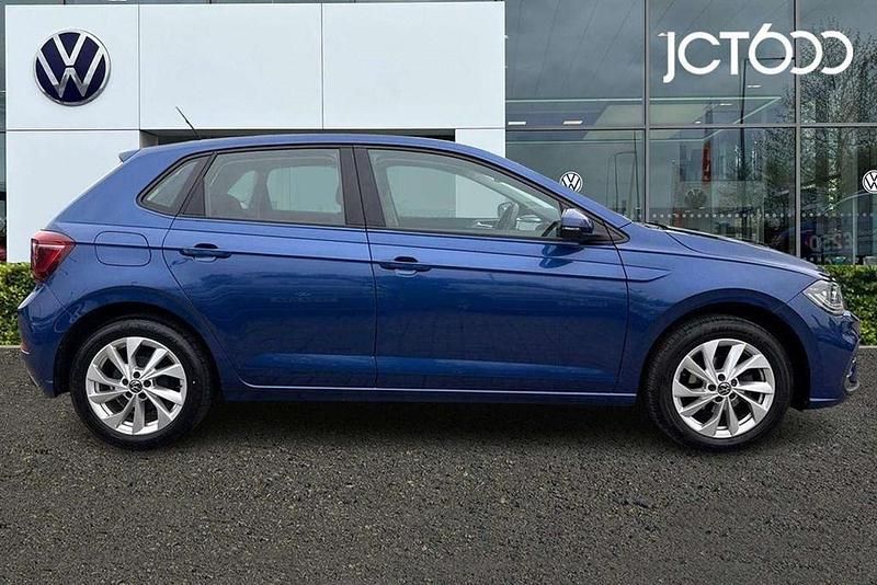 Used VW Polo Style 94 HP (69 kW) 2023 Blue Hatchback