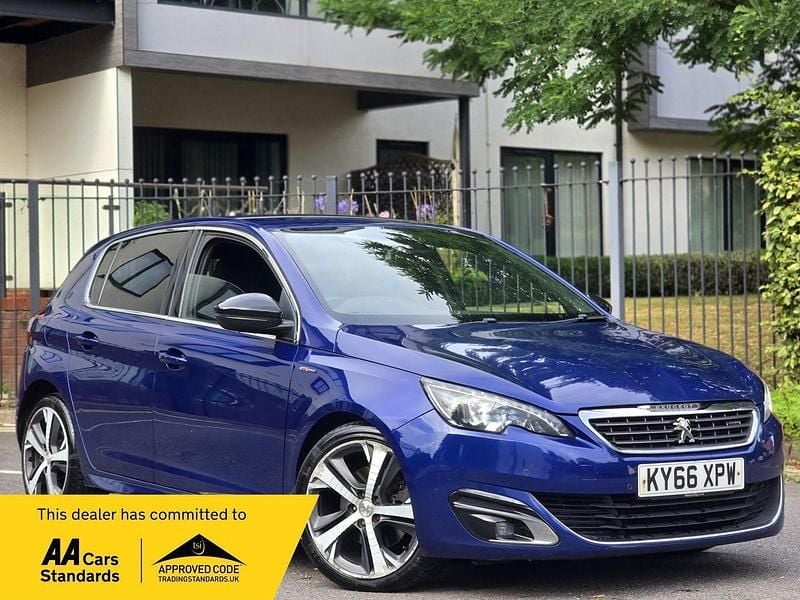 Blue Used 2016 Peugeot 308 GT-line Hatchback | £3,990 (Good price) - Image 1/4