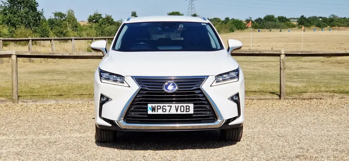 Used Lexus RX450h Luxury Line 2017 White SUV