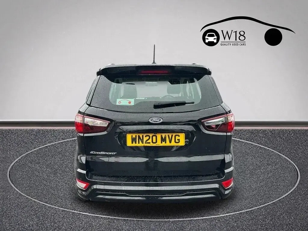 Usado Ford Ecosport ST-Line 125 HP (91 kW) 2020 Preto SUV