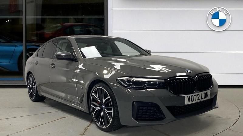 Grey Used 2022 BMW 520 M Sport | £26,950 (Fair price) - Image 1/4