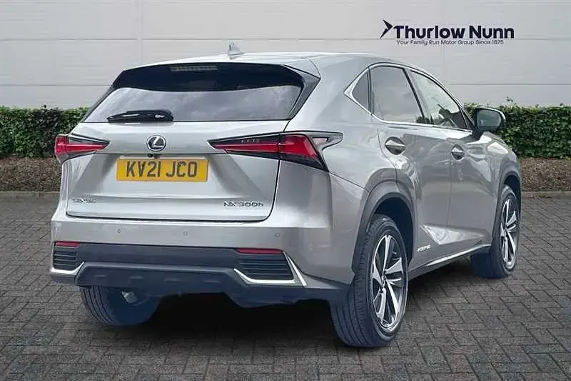 Used Lexus NX300h E-FOUR 197 HP (144 kW) 2021 Silver SUV