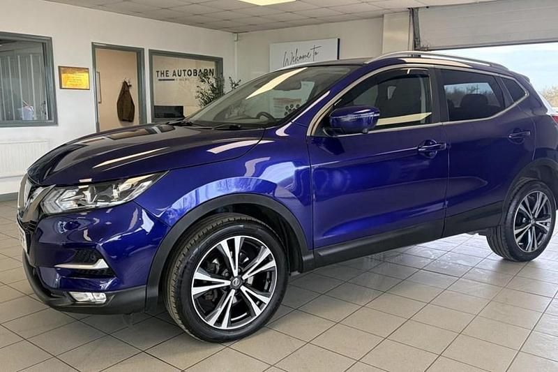 Used Nissan Qashqai N-Connecta 128 HP (94 kW) 2018 Blue SUV