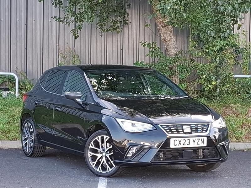 Black Used 2023 Seat Ibiza XCELLENCE Hatchback | £15,998 (Fair price) - Image 1/4