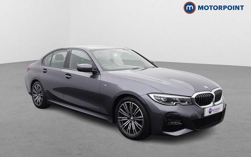 Grey Used 2022 BMW 330 M Sport Sedan | £25,049 (Good price) - Image 1/4
