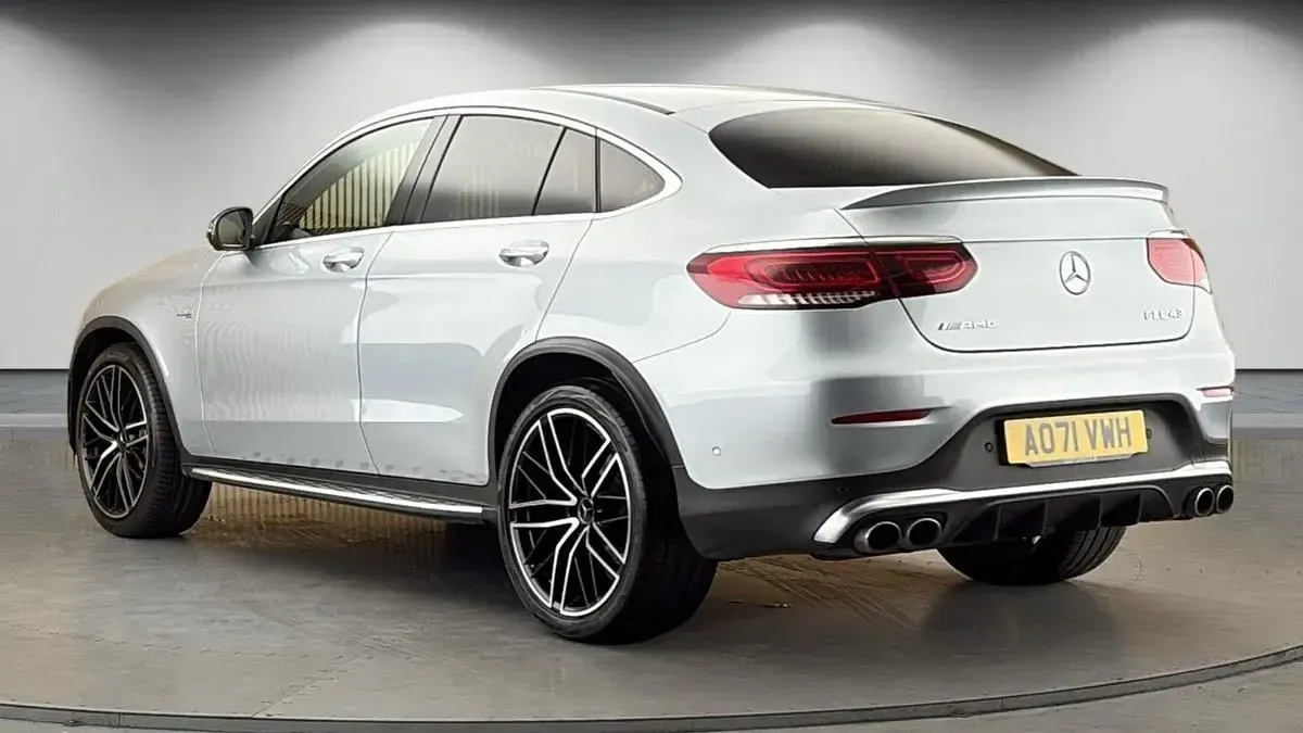 Used Mercedes GLC43 AMG Premium Plus 390 HP (286 kW) 2021 Hightech silver Coupe