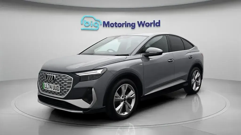 Used Audi Q4 Sportback e-tron S-Line 210 kW (286 HP) 2024 Grey SUV