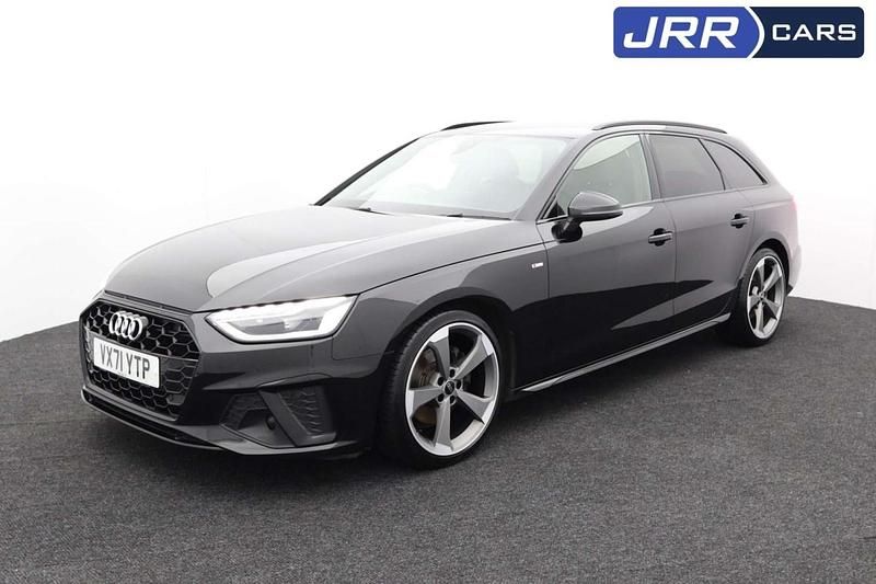 Used Audi A4 Black Edition 150 HP (110 kW) 2021 Black Estate